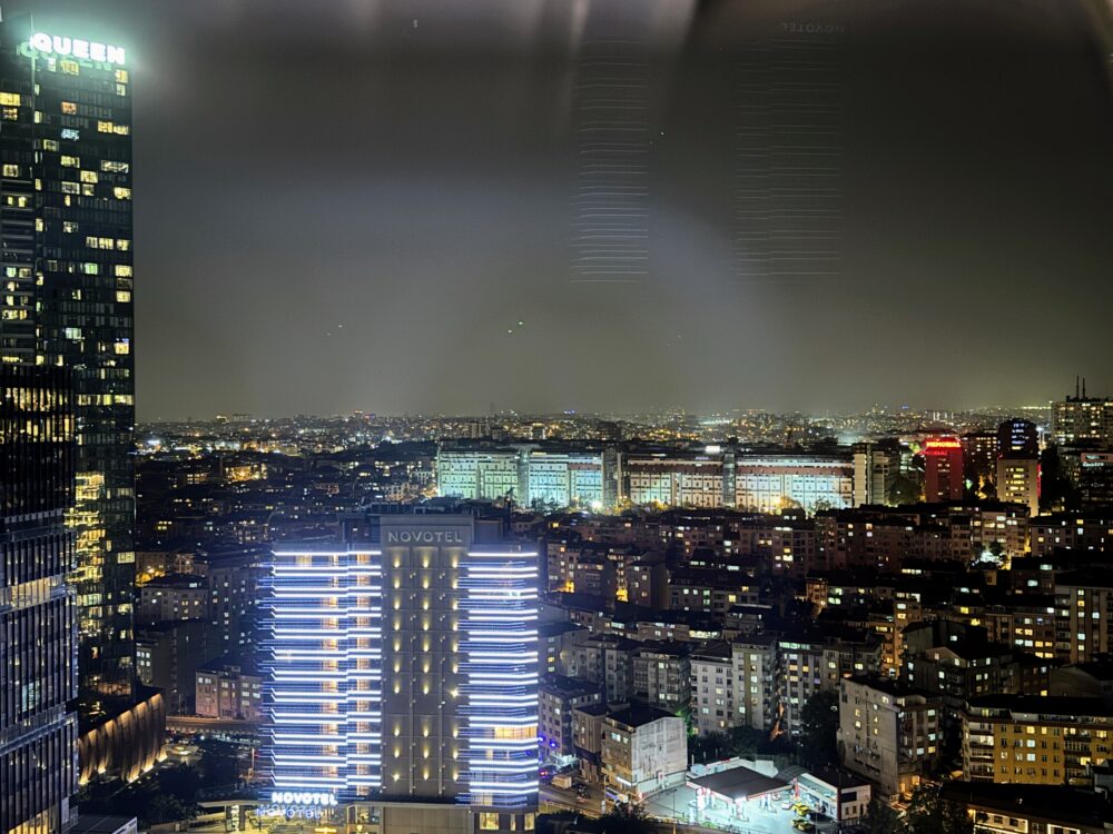 部屋からの夜景