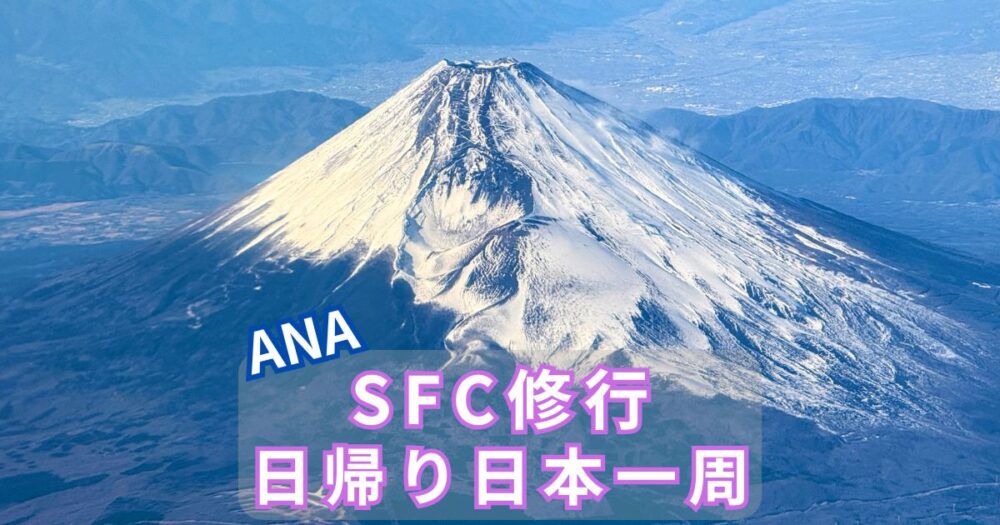 SFC修行　日帰り日本一周