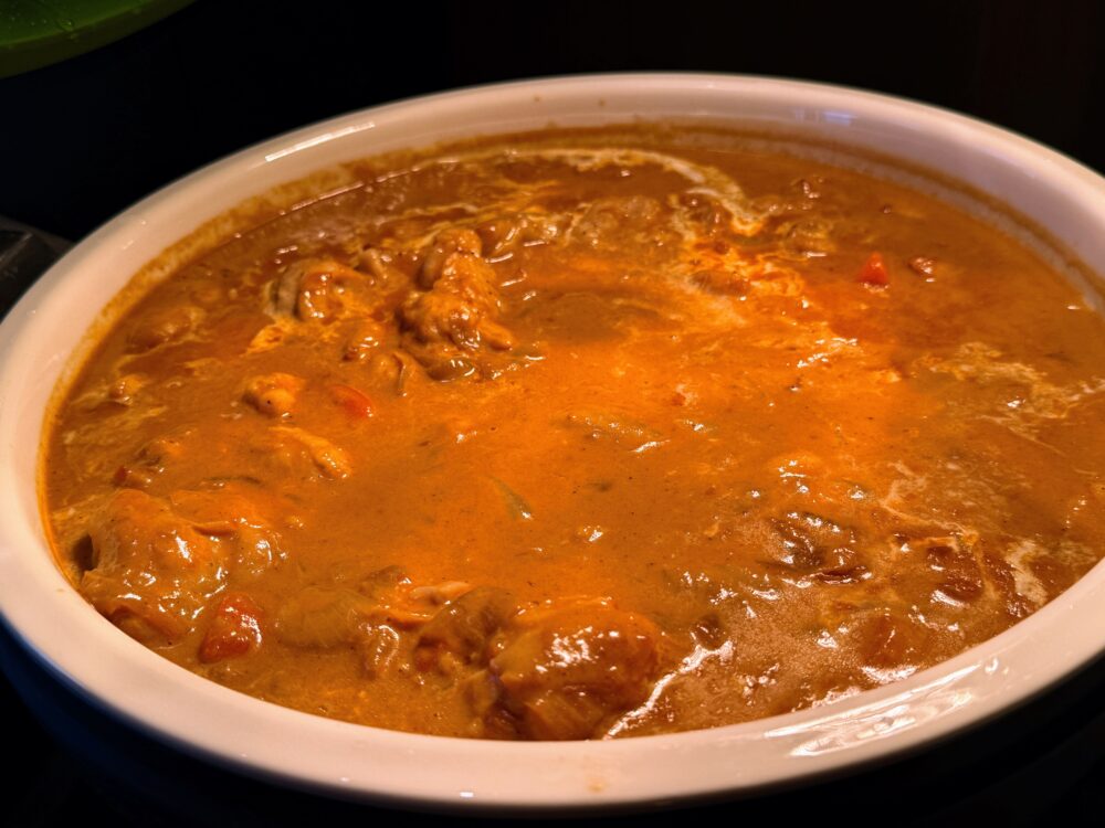 鶏のカレー煮込み