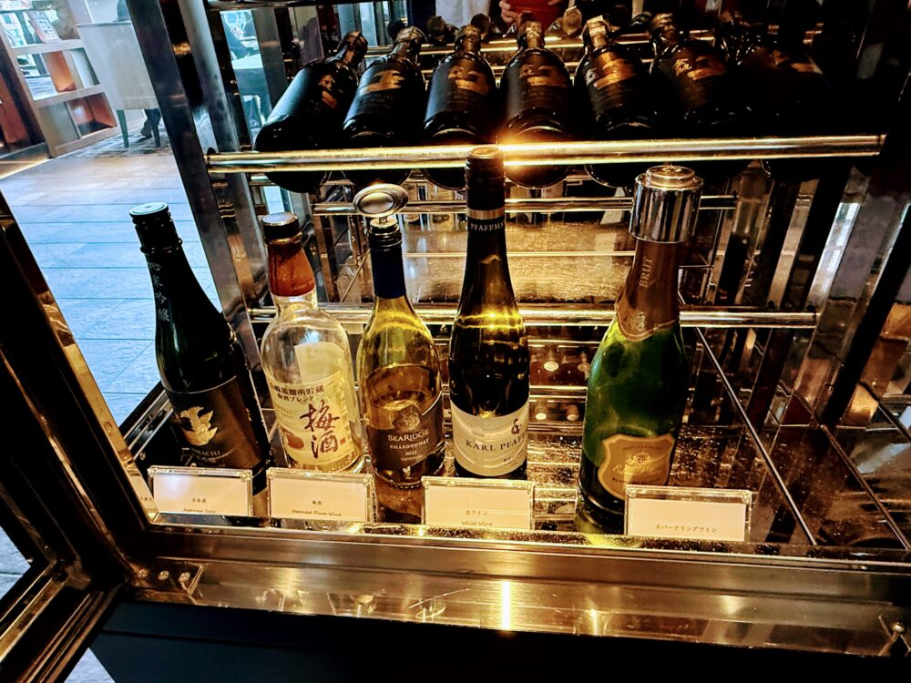 日本酒・梅酒・白ワイン・スパークリングワイン