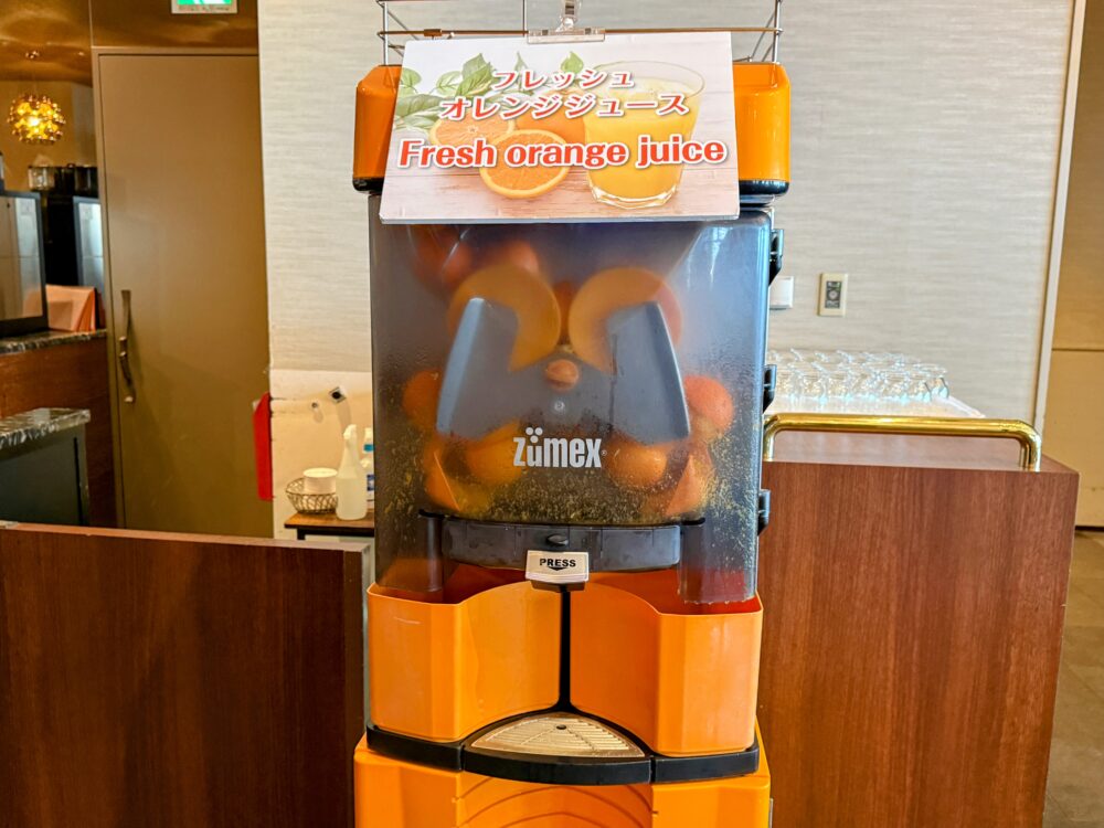 フレッシュオレンジジュース