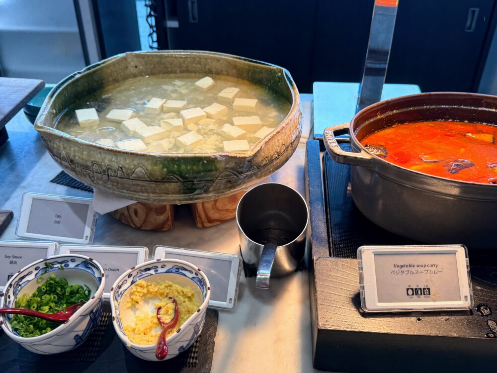 湯豆腐・カレー