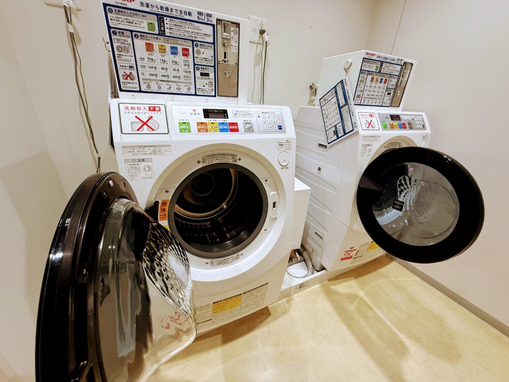 コインランドリーの写真