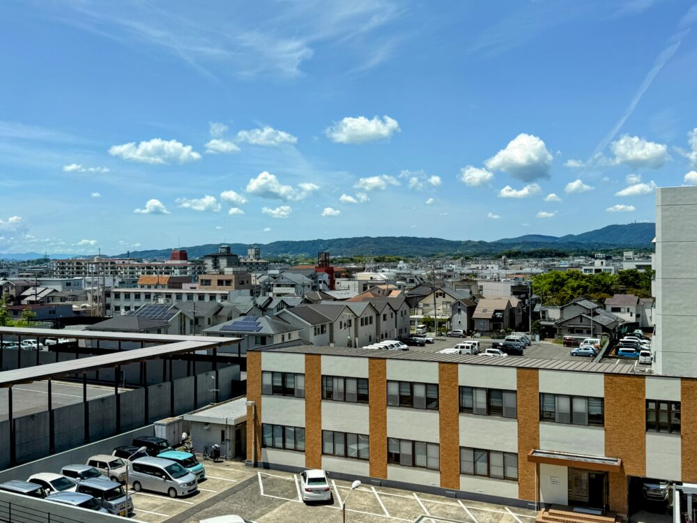ジュニアスイートからの風景