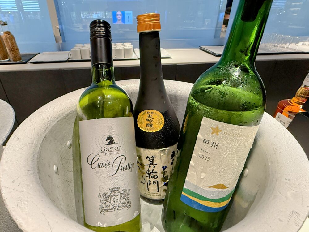白ワイン・日本酒