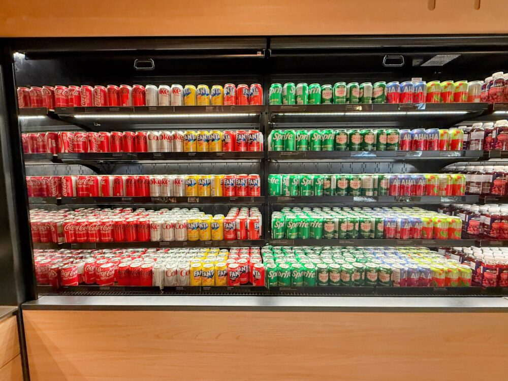 ドリンク陳列台