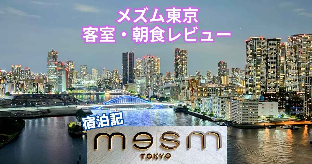 メズム東京宿泊記