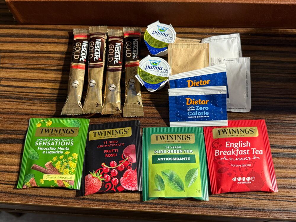 無料のコーヒー・紅茶