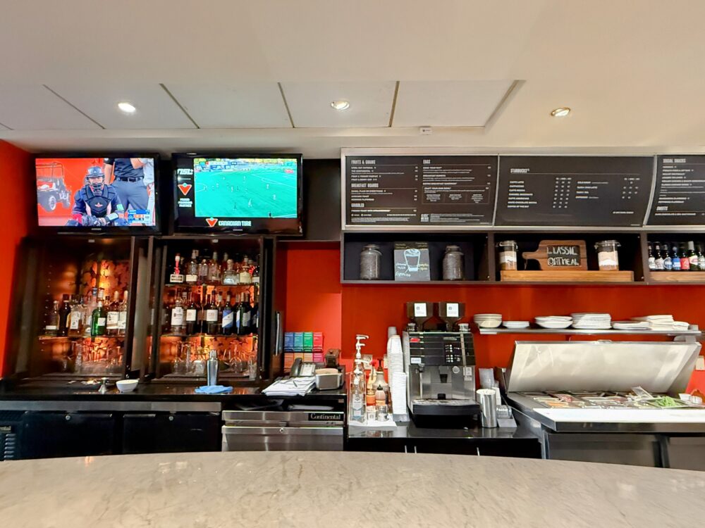 館内レストラン「The Bistro」の様子