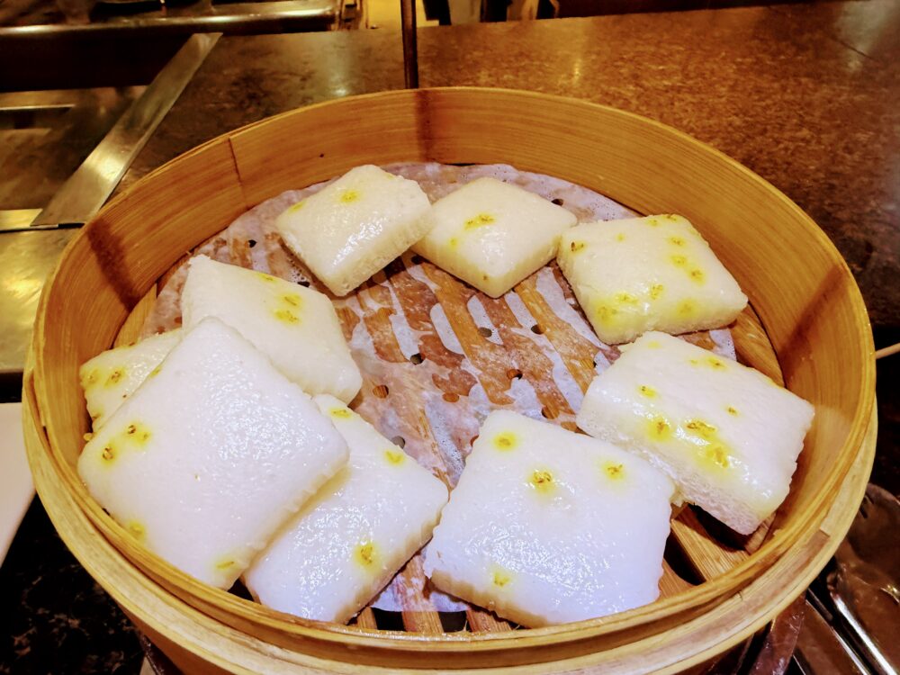 ウェスティン上海 朝食ビュッフェで提供される本格的なせいろ蒸し点心。